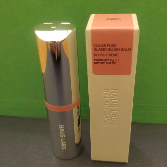 Haus Labs by Lady Gaga CHEEKCOLOR FUSE BLUSH BALM STICK GLASSY POMELO - Picture 4 of 8
